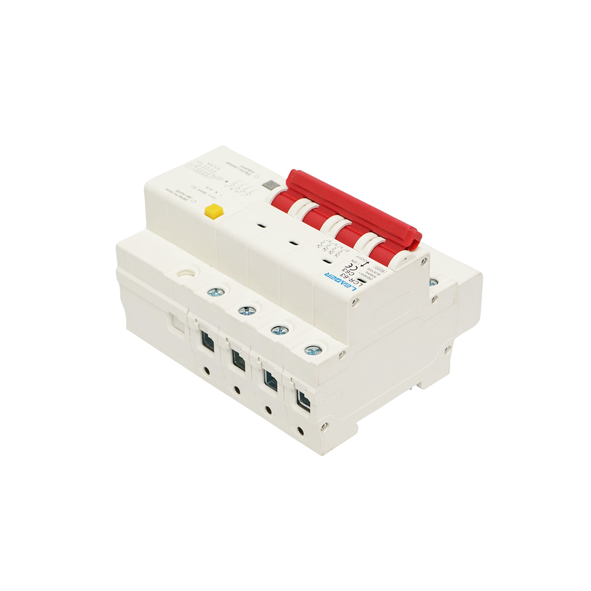 4P differential safety, 32A, 30mA Leader