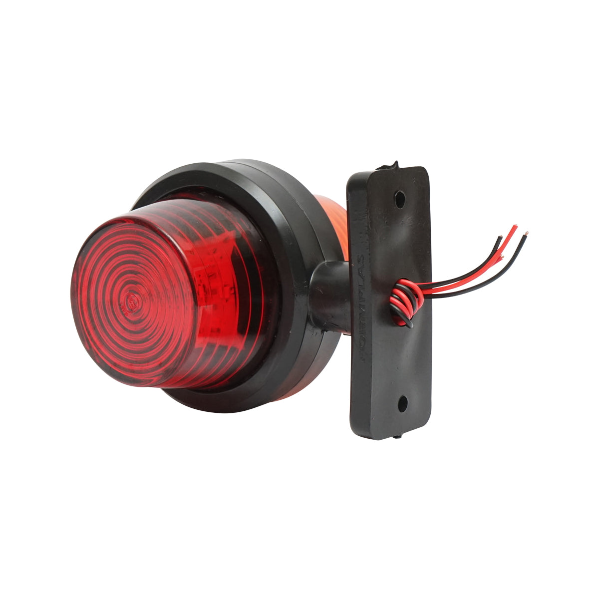 Red-yellow LED position lamp 60mm 12-24V Breckner Germany