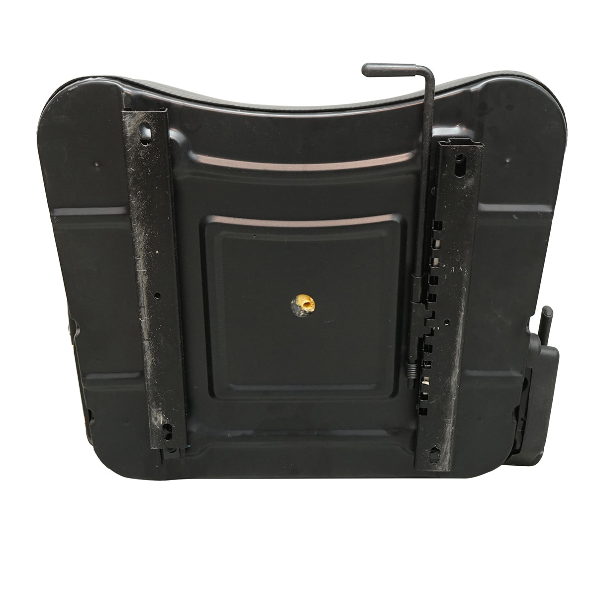 Universal seat with seat belt and armrests for agricultural or industrial machinery