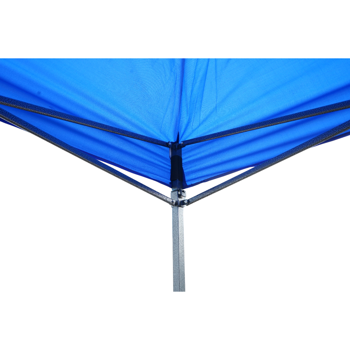 Blue pavilion tent 3x4.5m, adjustable height, foldable