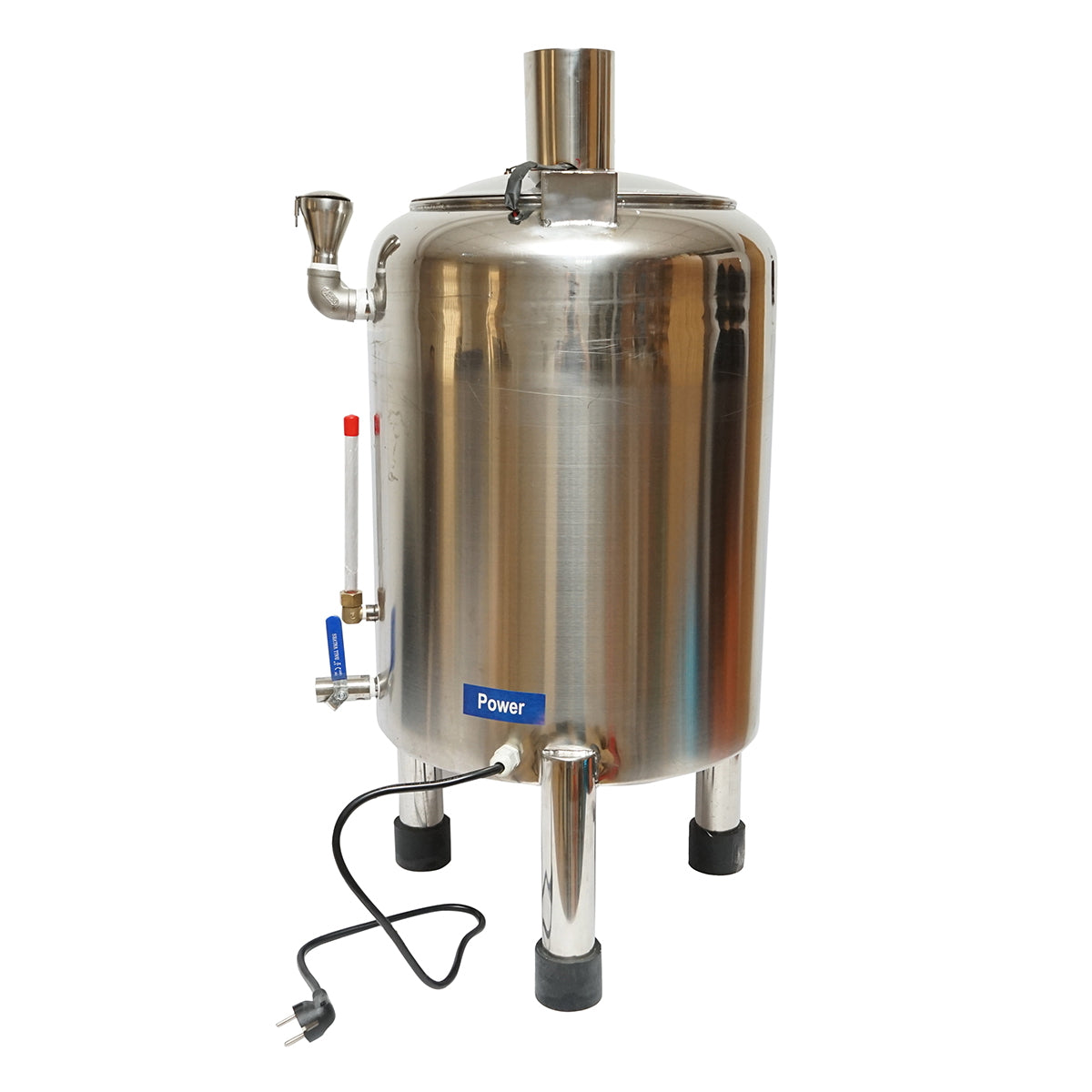 Stainless steel automatic pasteurization machine for milk, juices, capacity 20L, 305x350x300mm