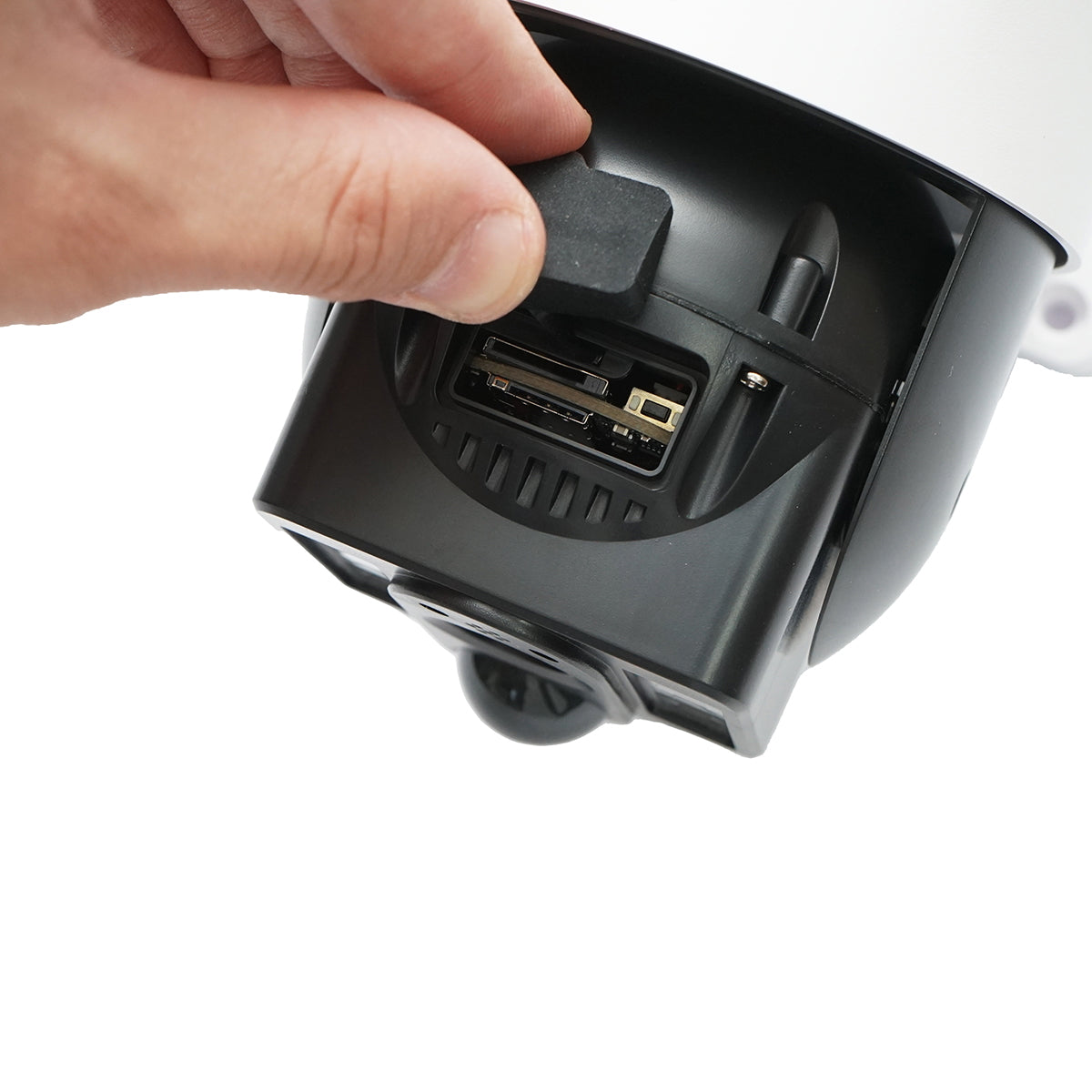 3MP surveillance camera, 4G rotating with 5W solar panel, PTZ, 1080P, motion sensor, night vision, V380 Pro application