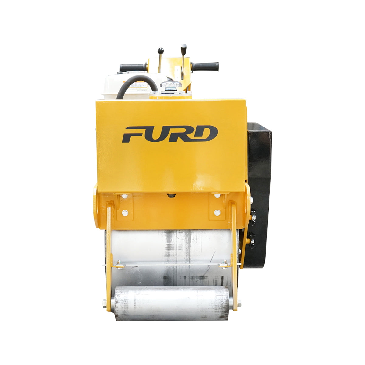 200kg compactor cylinder with 450mm drums and HONDA GX160 5.5HP gasoline engine, manual start