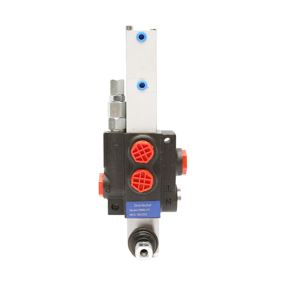 Hydraulic distributor P40 pneumatic with 1 way Breckner Germany