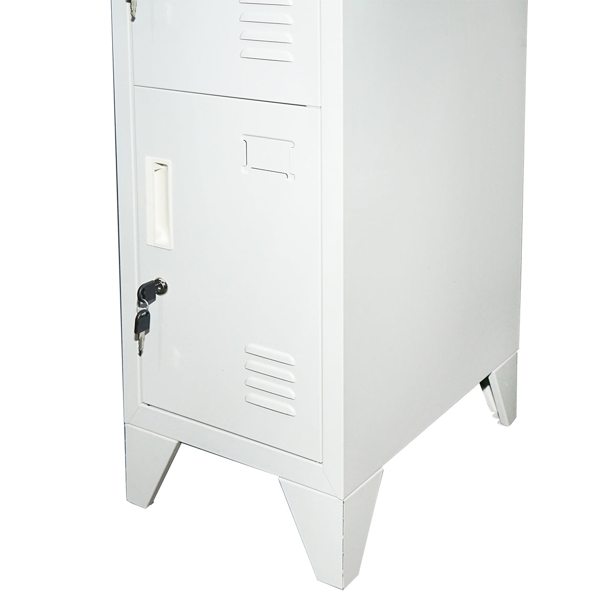 Vestibule, metal cabinet with 4 secured doors 1700x300x450mm Breckner Germany