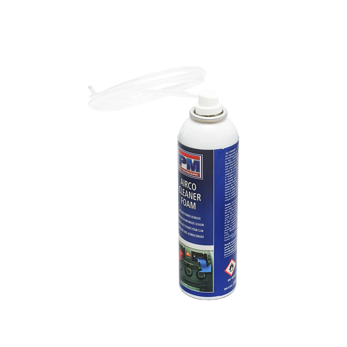 Air conditioning system cleaning spray