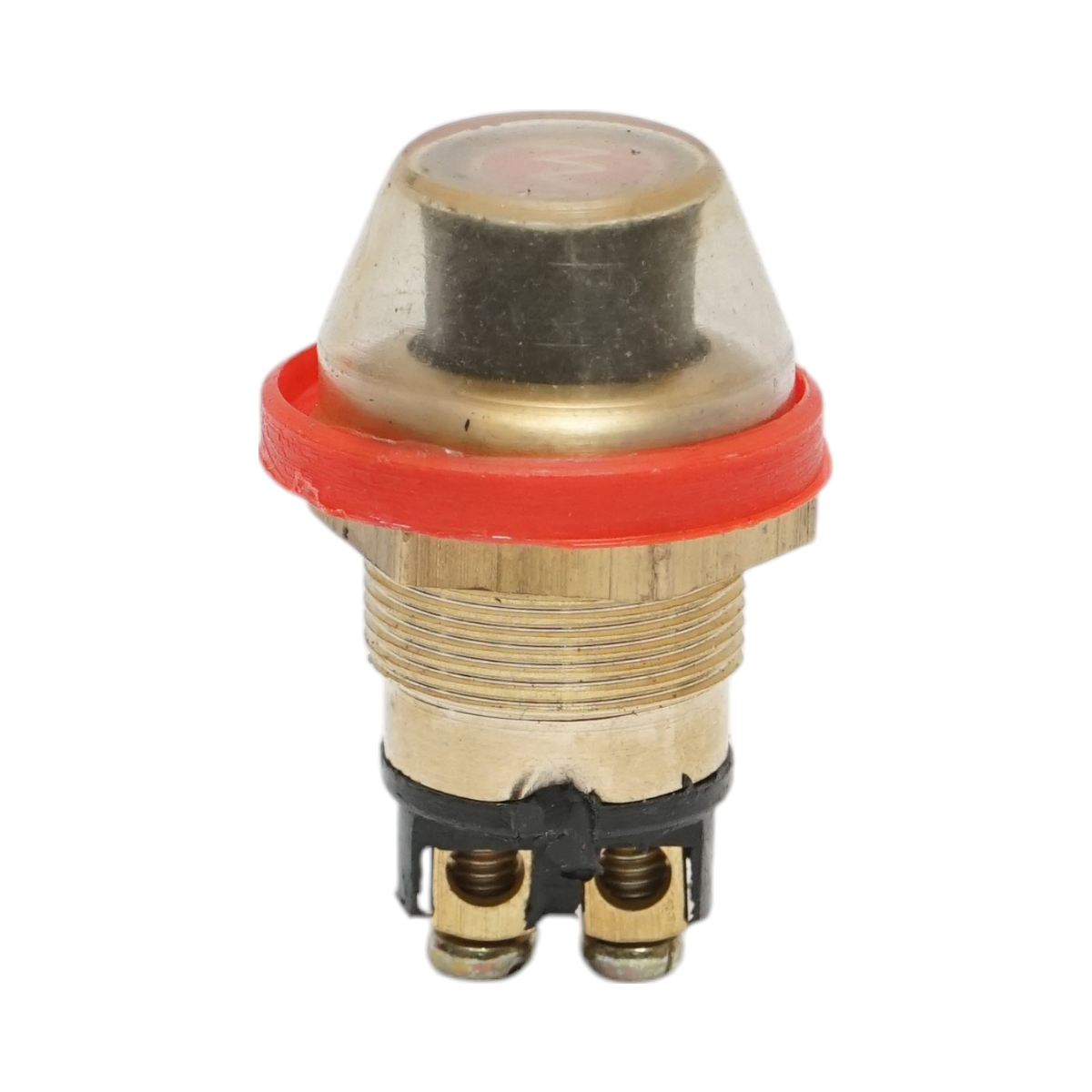 Universal start/horn button with waterproof cover, 19mm mounting
