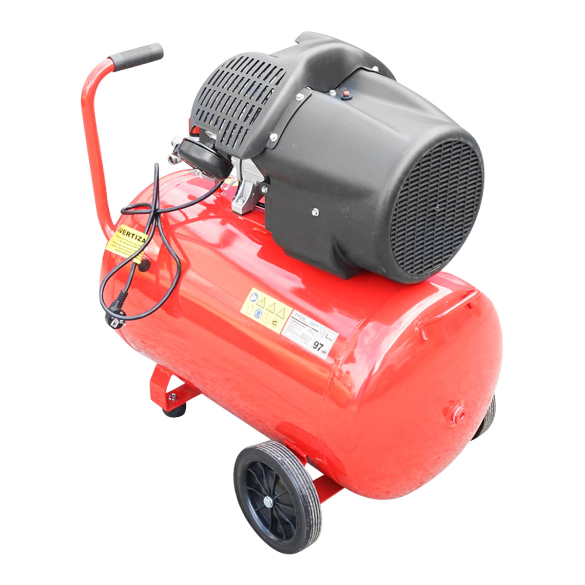 100L air compressor power 2.2kW/3HP maximum pressure 8 Bar, air intake volume 316L Breckner Germany
