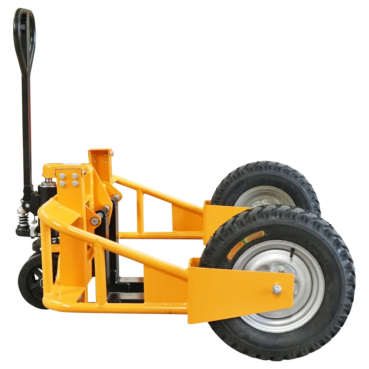 Pallet truck for rough terrain, maximum load 1T, fork length 800mm