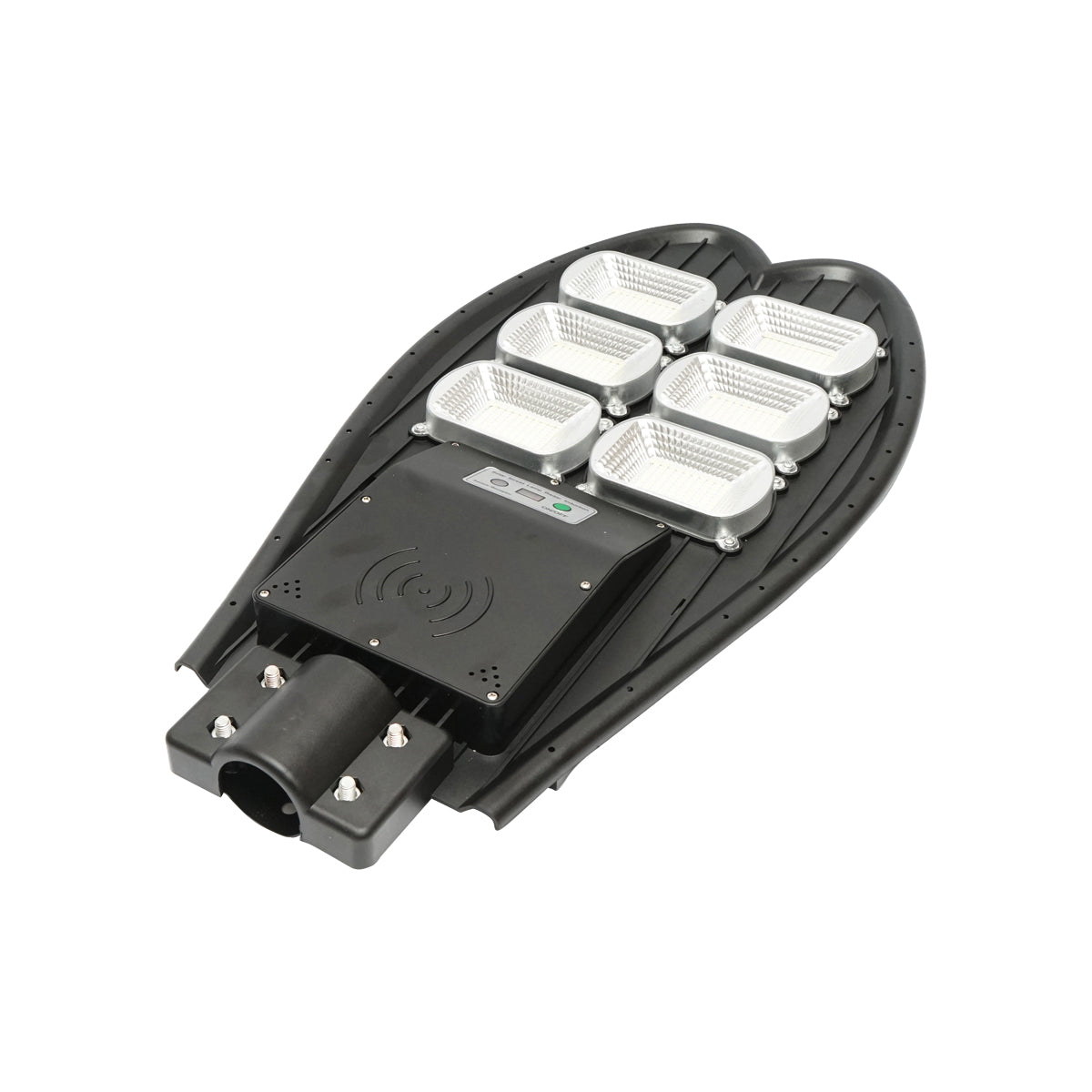 LED solar lamp 300W with 15W solar panel, LifePo4 battery 3.2V/18Ah, 6000-8000K, motion sensor, remote control IP65 Breckner Germany