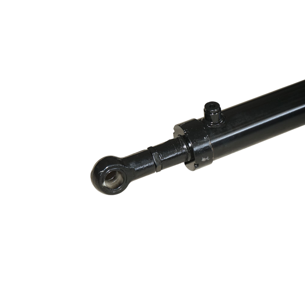 Reversible hydraulic cylinder plug 67x73x40x1000 opening stroke 700mm with hydraulic connection fi18