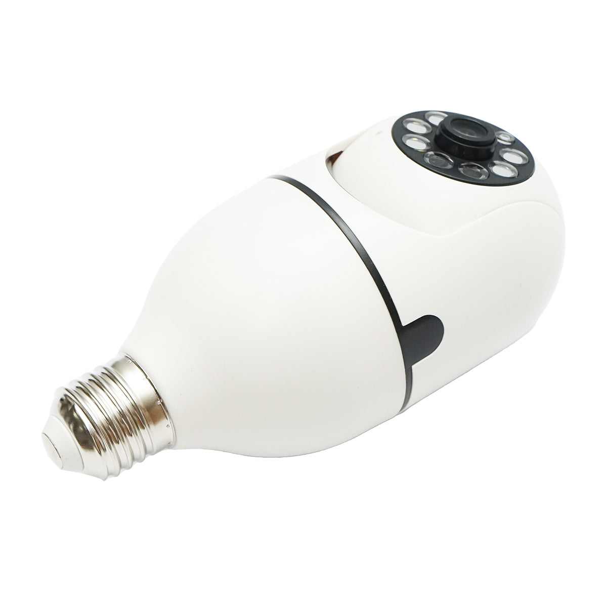 Smart bulb PTZ surveillance camera, WIFI 2.4G 1080P, E27 bulb type with motion sensor and iCSee application Breckner Germany
