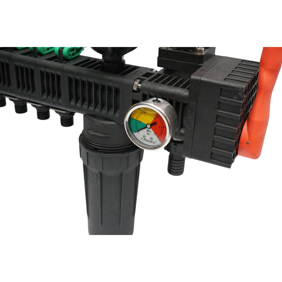 Herbicide distributor with 7 horsepower, filter and glycerin manometer 25 bar