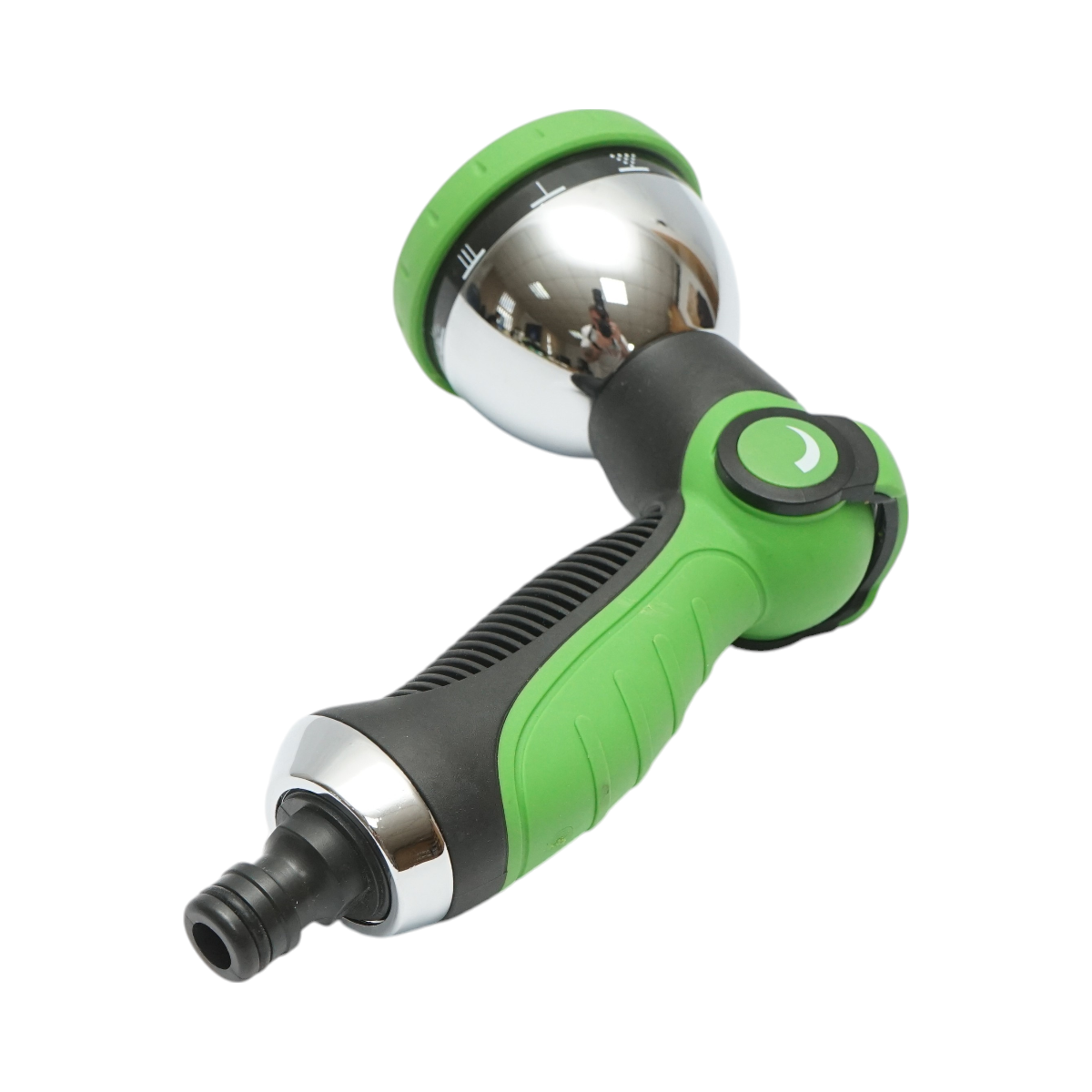 Garden shower type spray gun, adjustable 10 modes, quick coupling 1/2