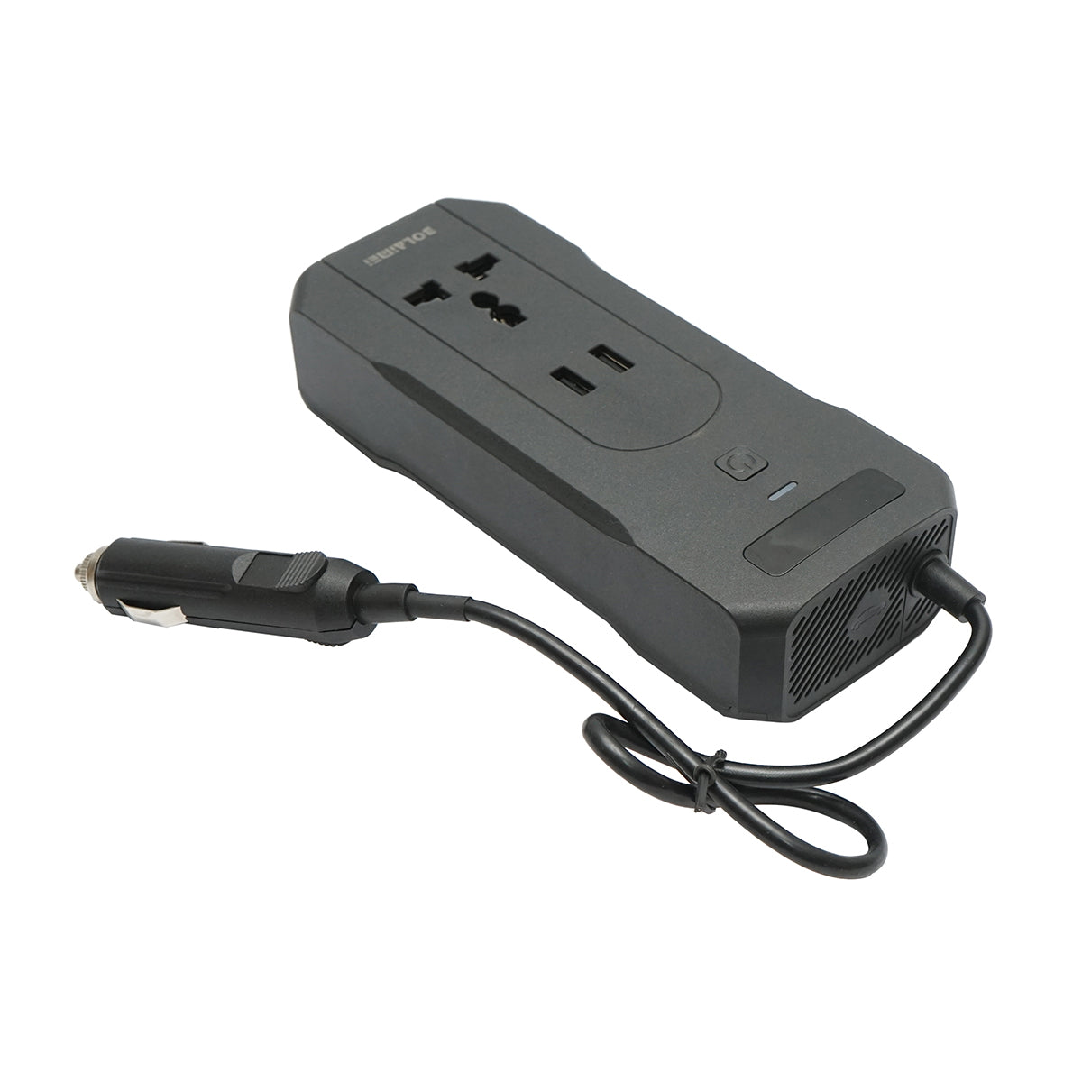 12V-220V 200W inverter, digital LED display, modified sine wave, USB port, USB-C, AC output for laptop, phone, car fridge