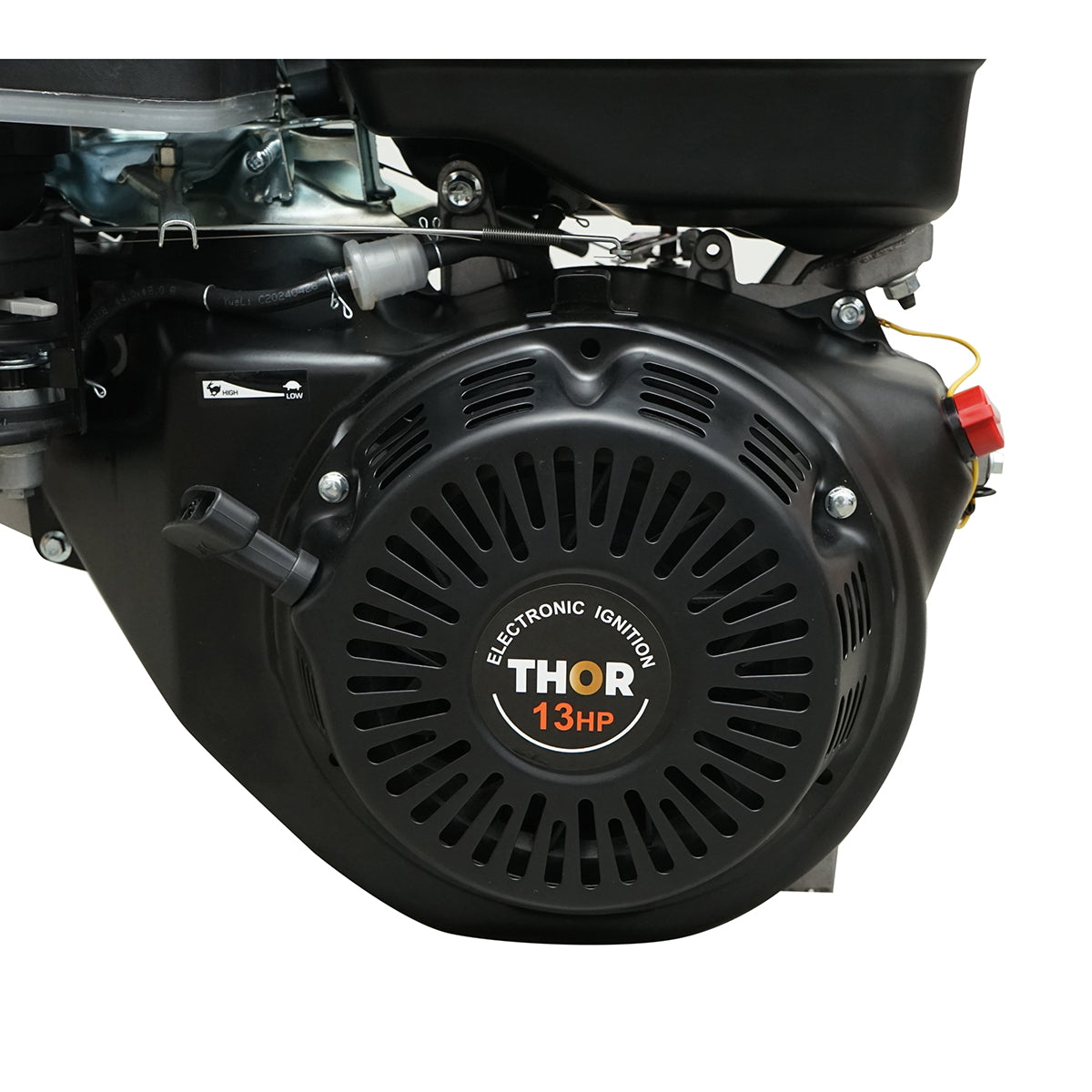 13HP gasoline engine, 4-stroke, 25mm shaft, 389cc pull start THOR