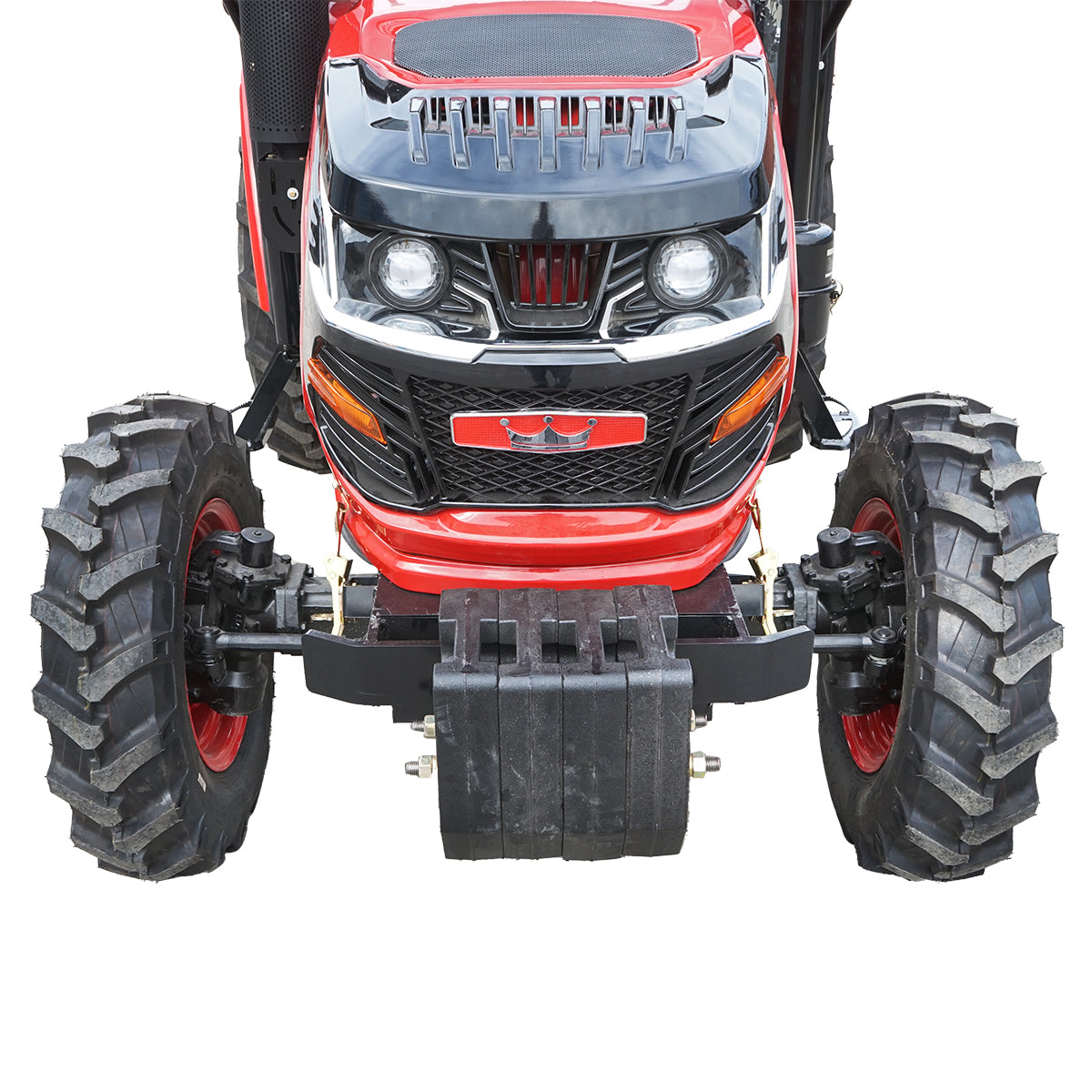 4x4 tractor with cabin 50HP, wheels 7.50-16/11.2-28 series 504