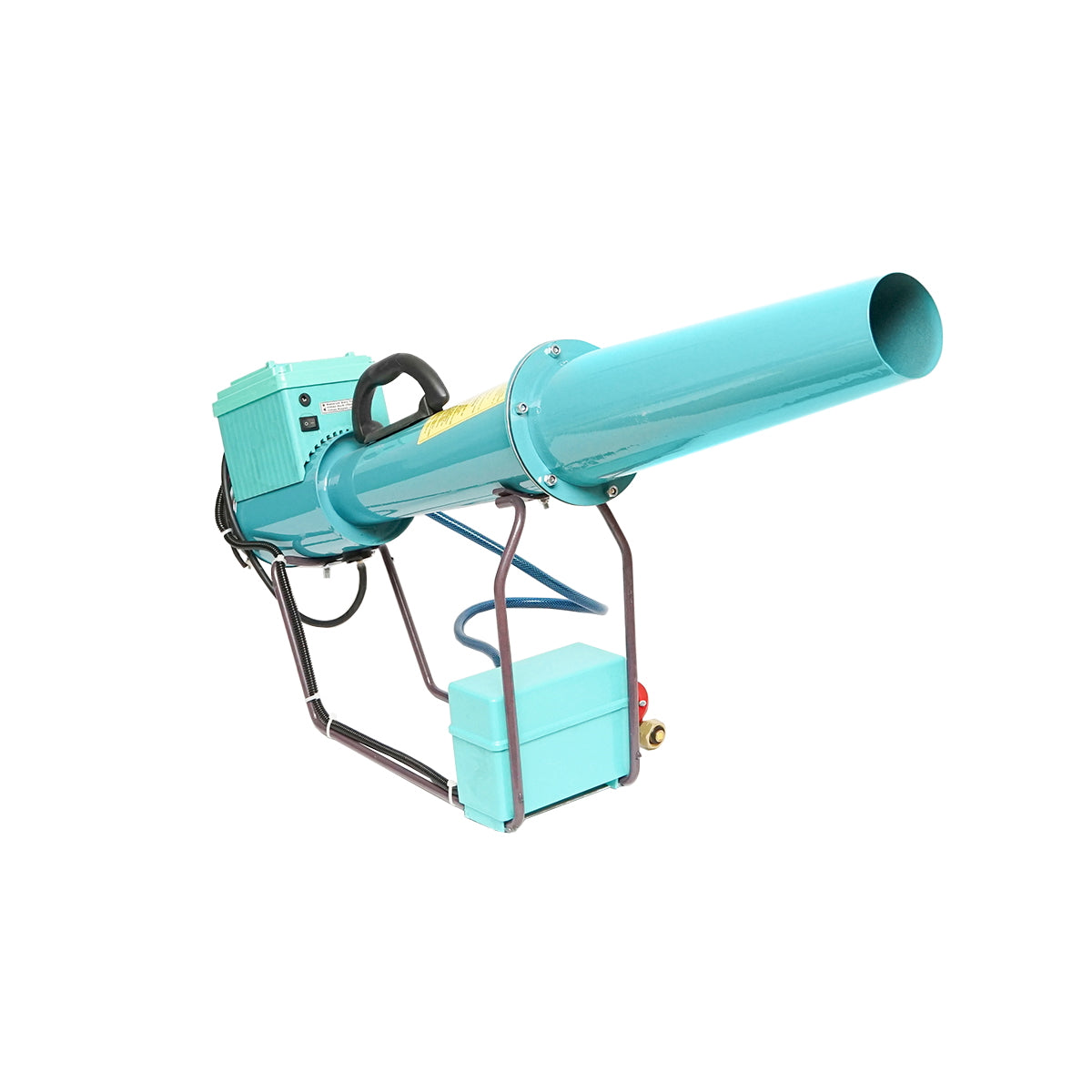 Electric bat on battery with 220V socket charger, gas explosion to scare birds Breckner Germany