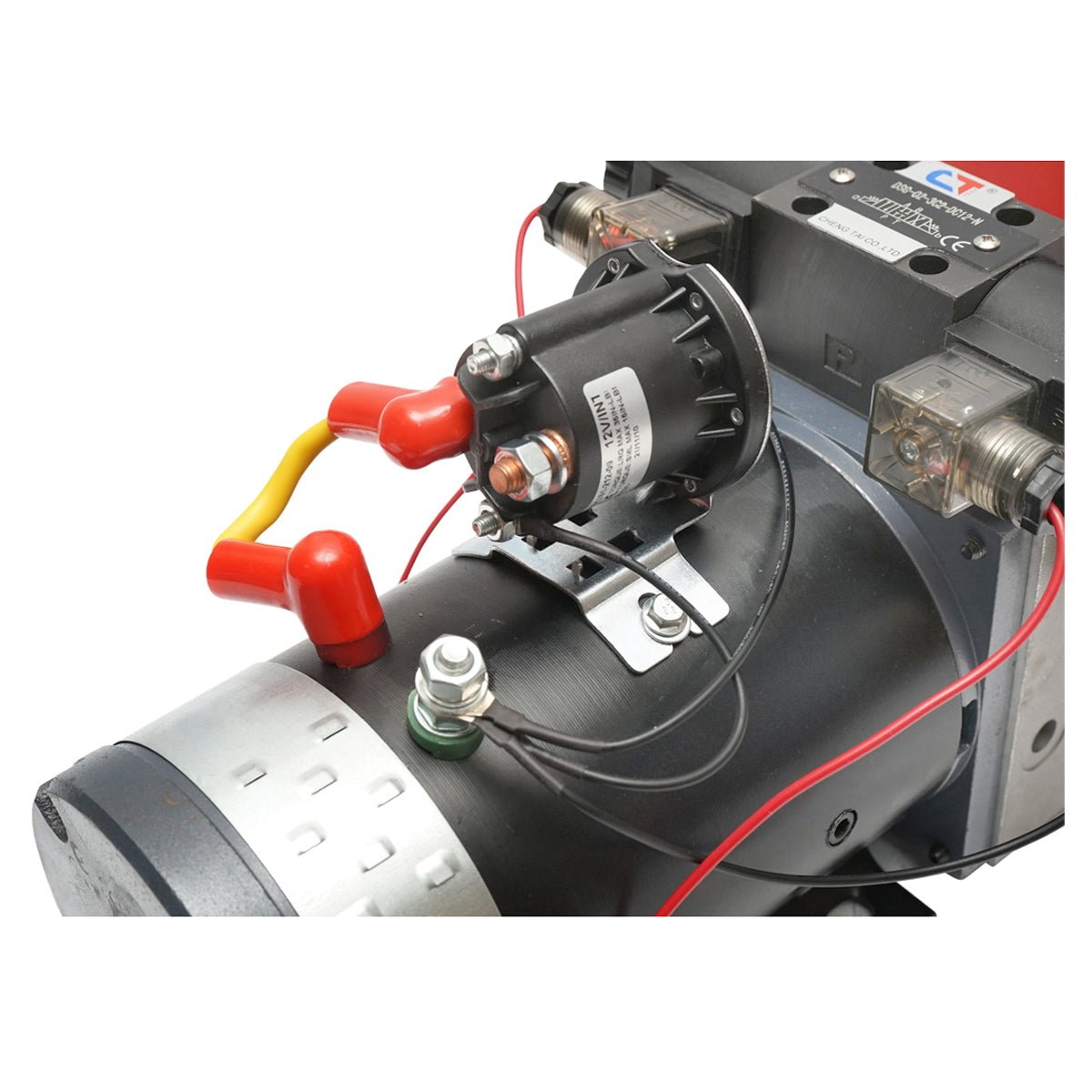 Hydraulic tipping pump for power supply unit for eco-friendly vehicles 72V DC, 0.8Kw, 150 bar