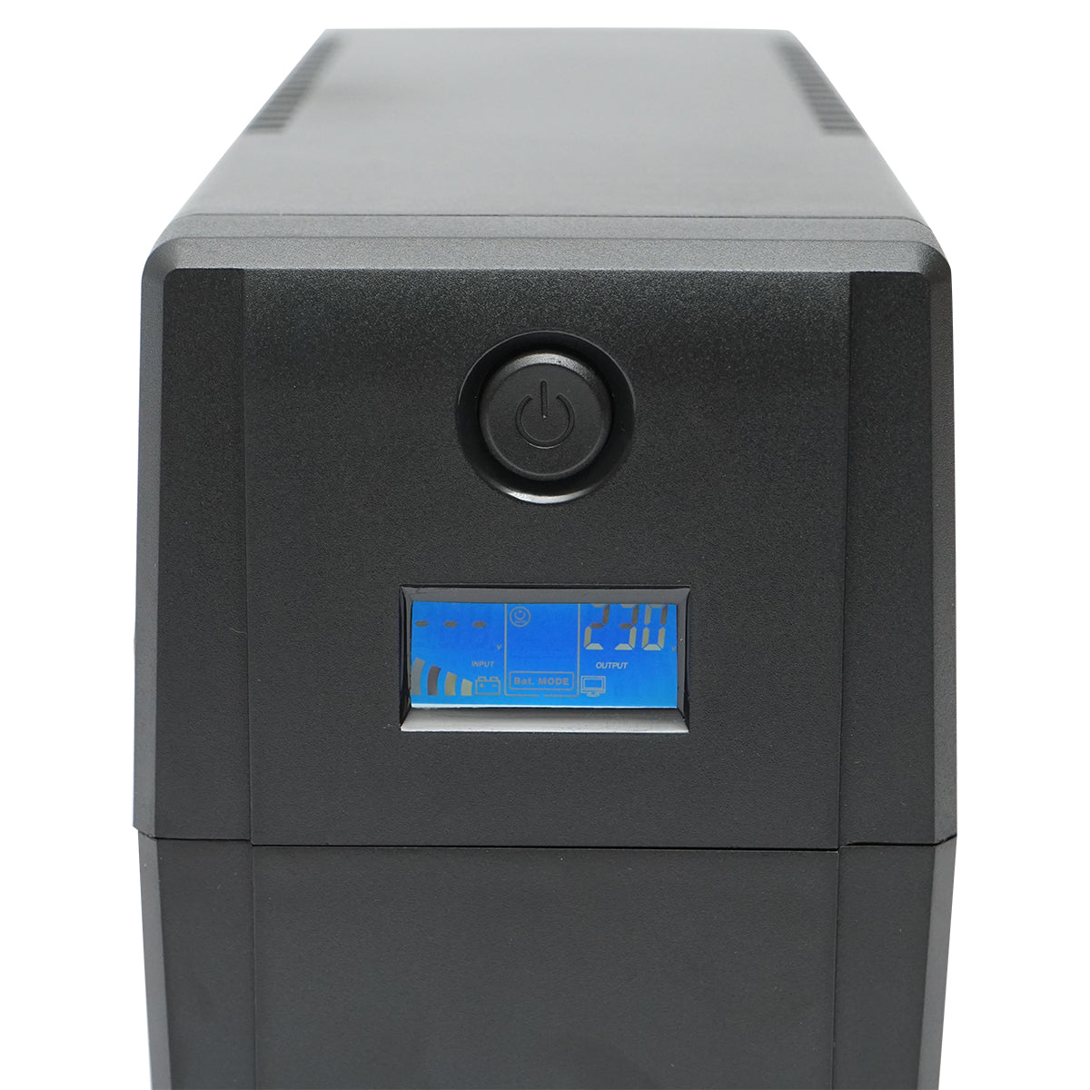 UPS 600VA/360W with 7Ah battery and 2 schuko sockets, LCD, USB, AVR Breckner Germany
