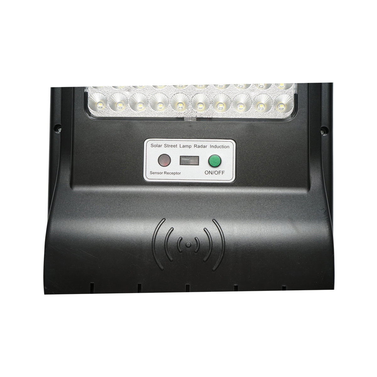 150W LED solar street lamp, IP65, 6500K with solar panel, motion sensor, remote control, pole mounting Breckner Germany