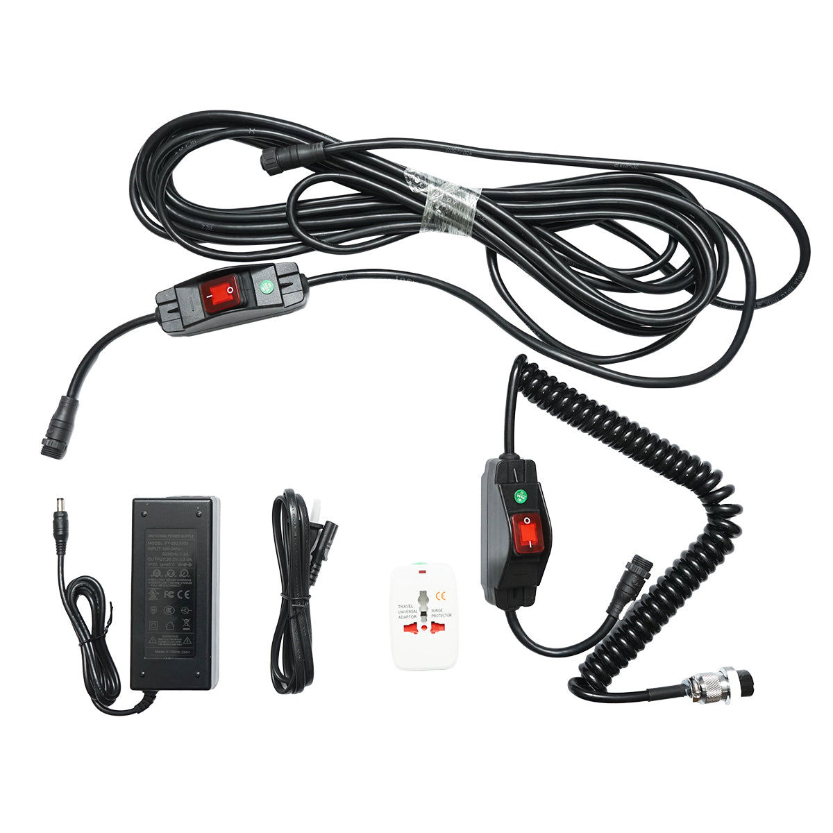 System for cleaning photovoltaic solar panels with battery or 220V and arm up to 5.5m