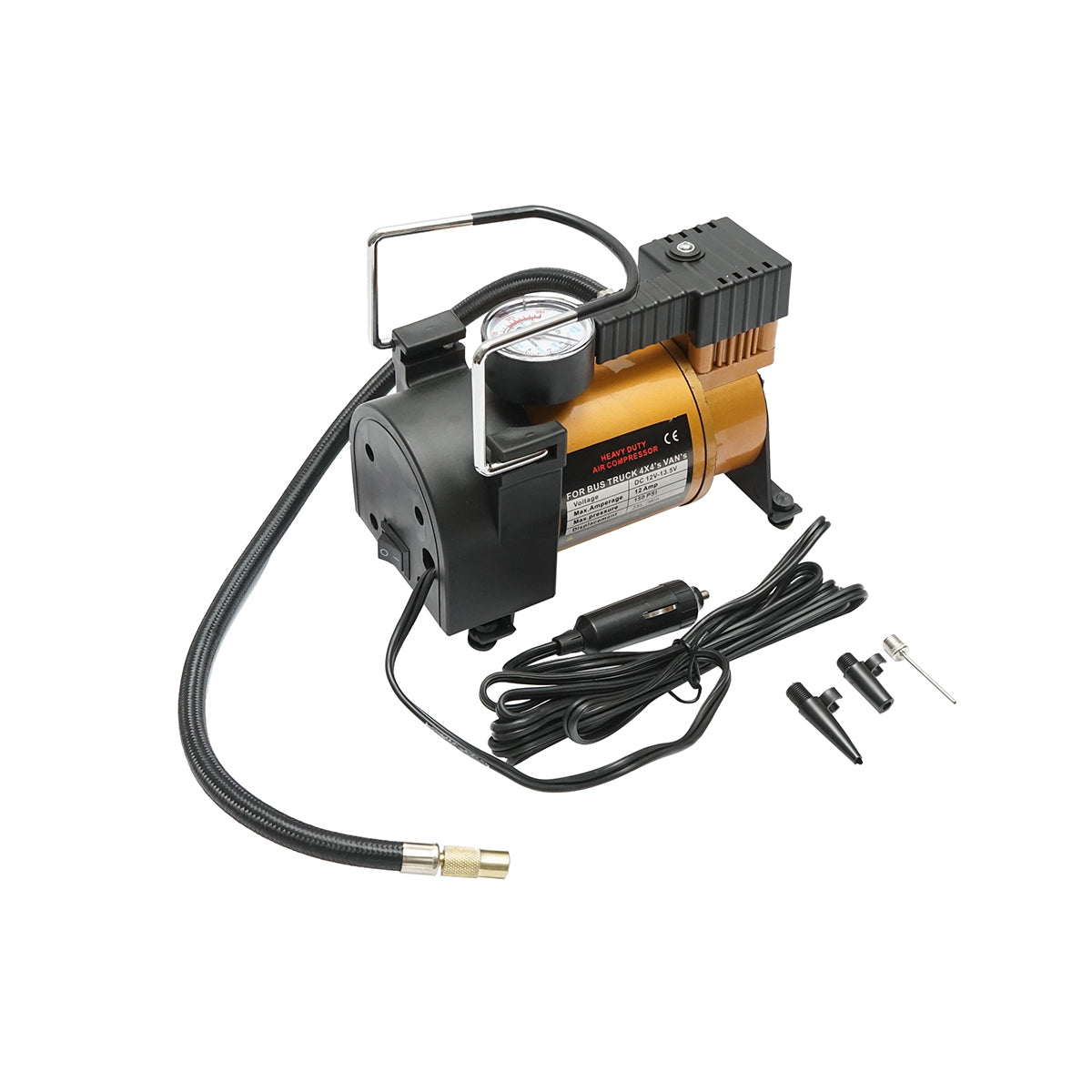 12V/10A car compressor maximum pressure 6.9 Bar. Breckner Germany