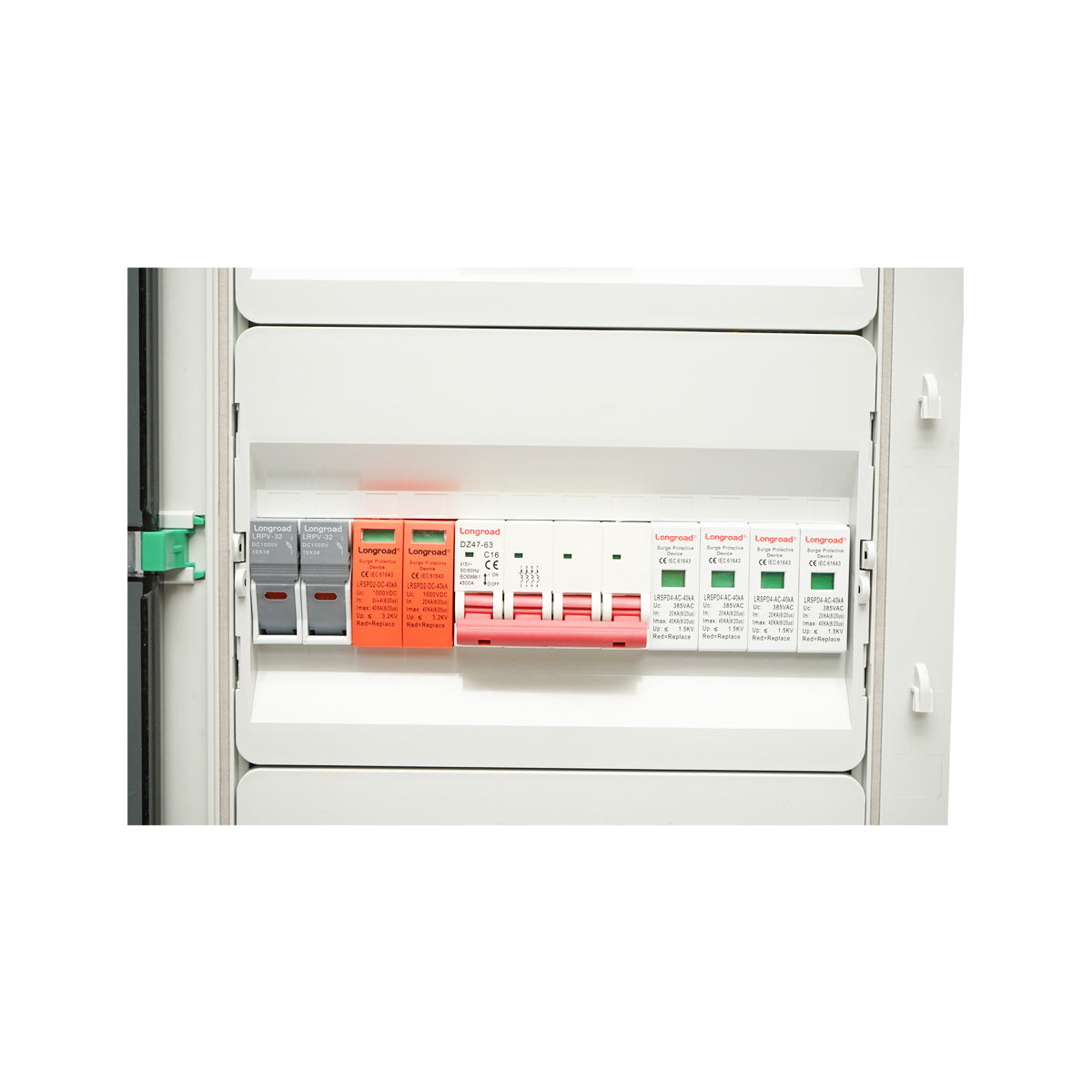 DC/AC fuse box equipped for photovoltaic systems 10-20KW with ON/OFF Grid prosumer inverters