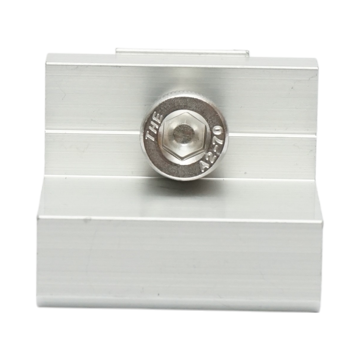 End clamp 30mm for photovoltaic solar panel system B, 24mm Breckner Germany