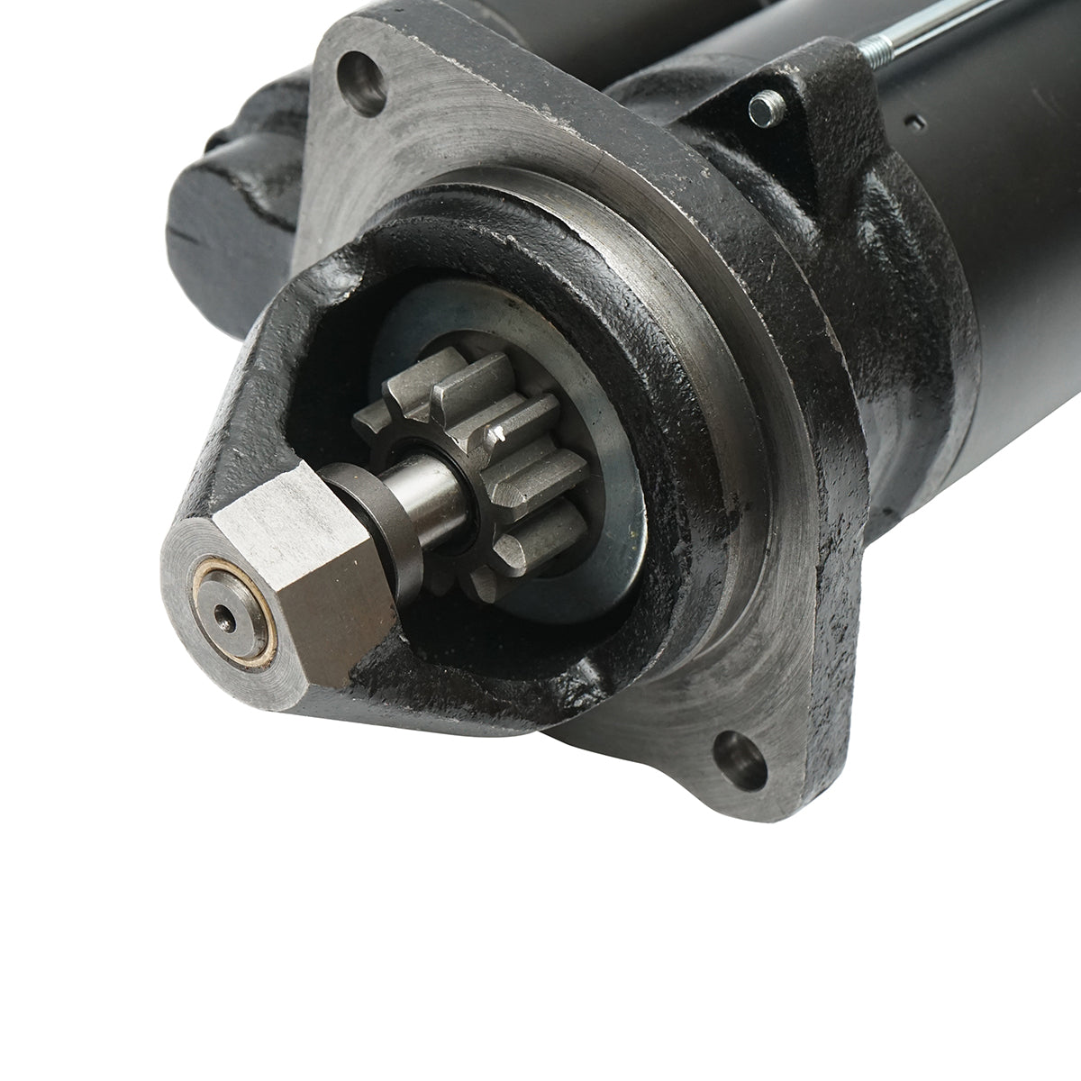 12V/2.8kW starter motor Z=10 with 3-point attachment for Case IH tractor 234987A1