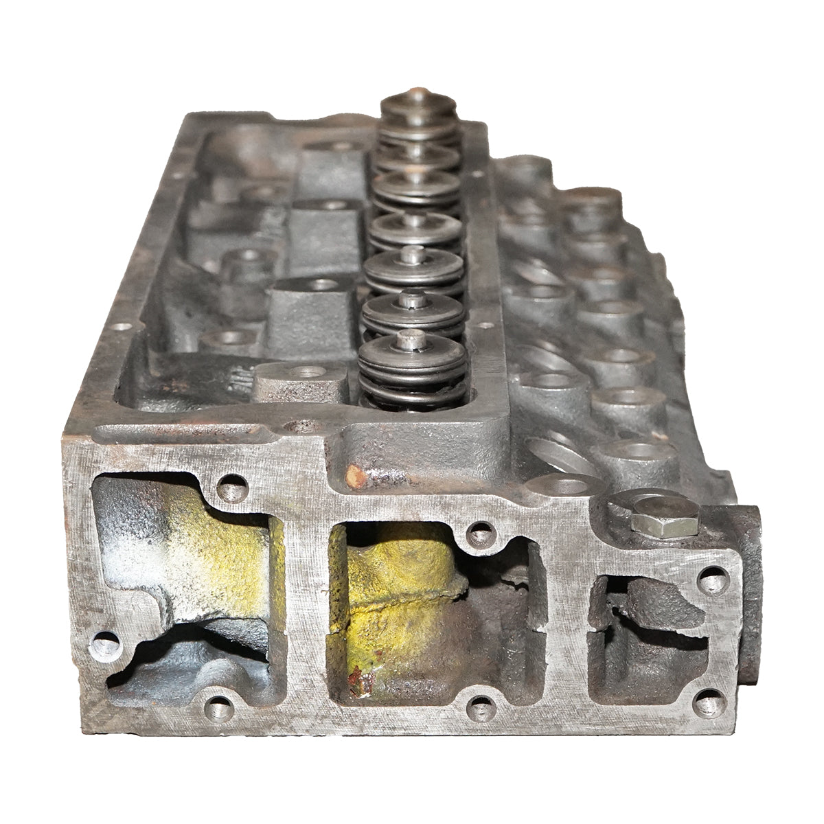 Assembled engine cylinder head Massey Ferguson, Landini OEM code 68115, ZZ80054