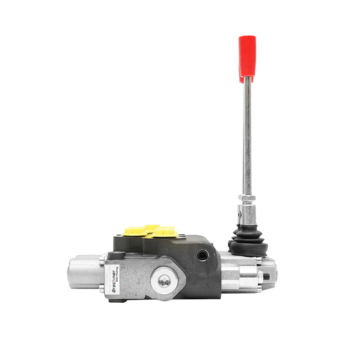 Hydraulic distributor with 2 levers safety valve SD11 flow 80L/min lever and reduction -15 /+80 Breckner Germany