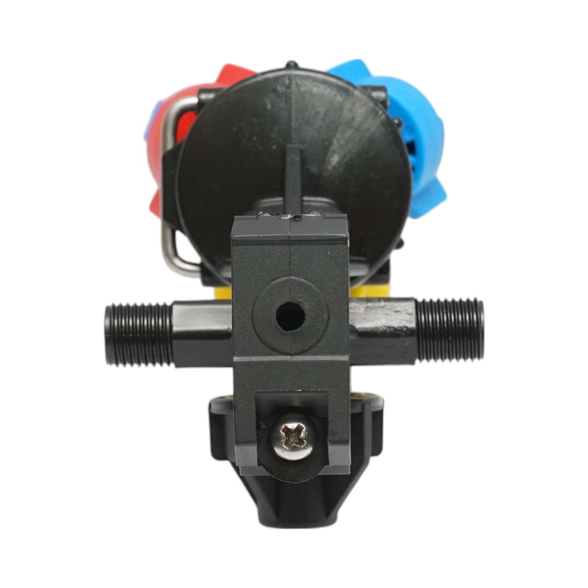 Complete herbicide sprayer with 3 nozzles for pipe/hose with a diameter of 20