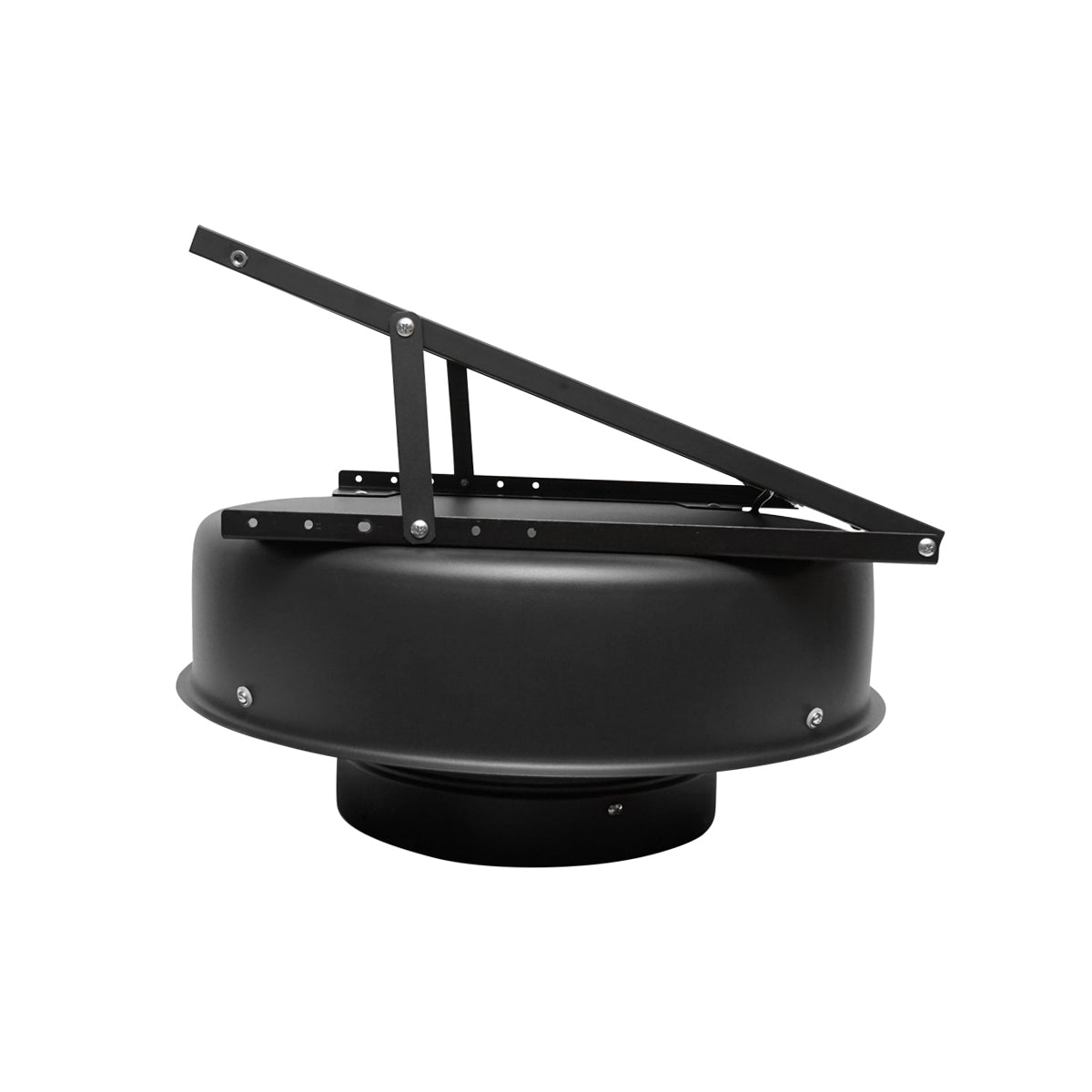 Axial ceiling fan 300mm with solar panel 2100m3/h Breckner Germany