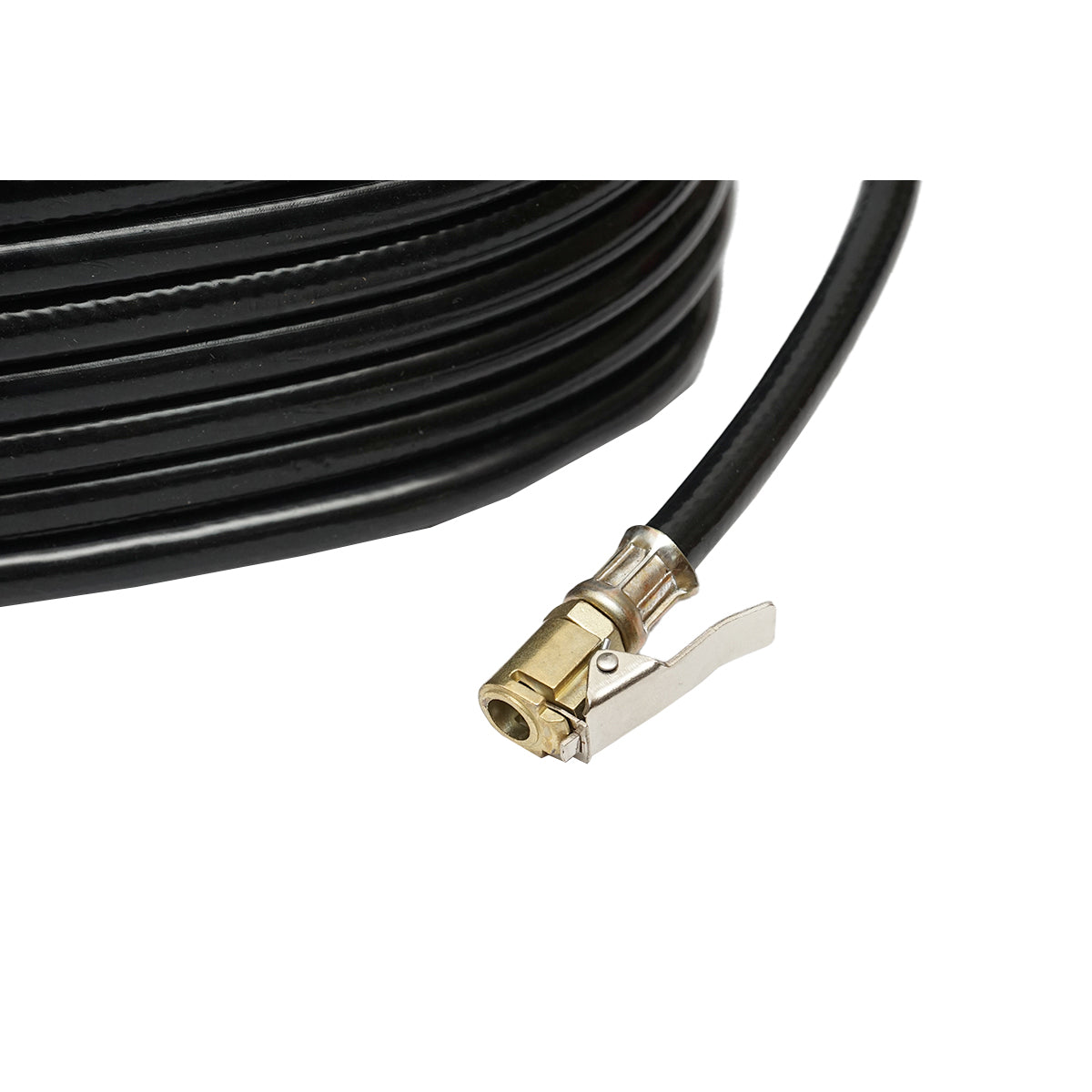 Air compressor hose L 20 m with connection heads for inflating tires