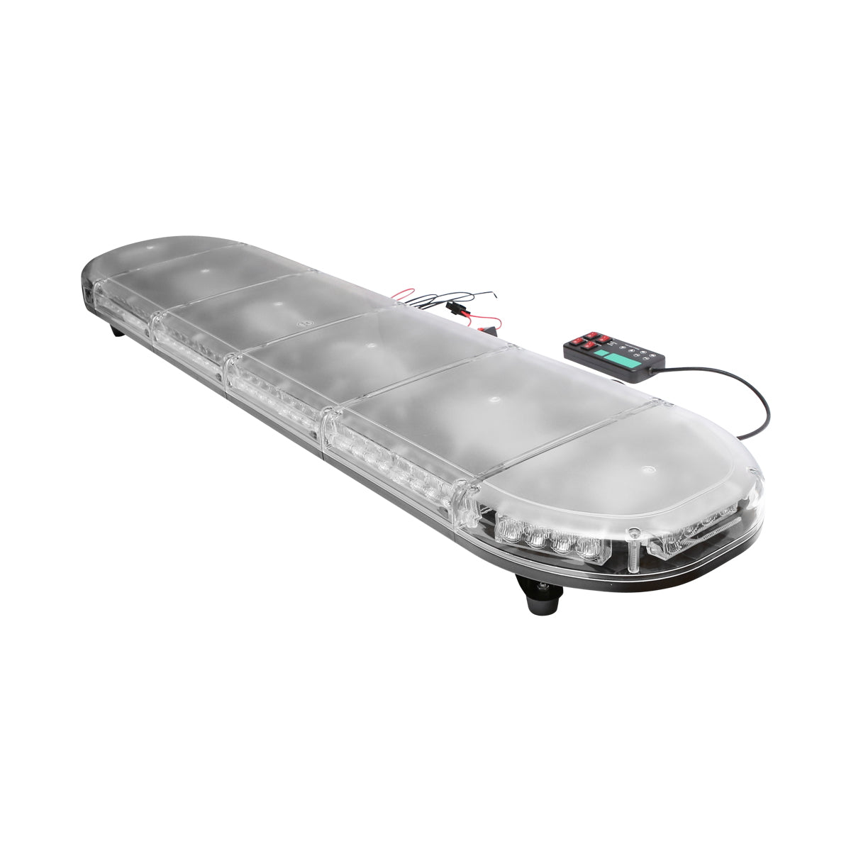 12-24V flashing light ramp with yellow light 1290x275x125mm Breckner Germany