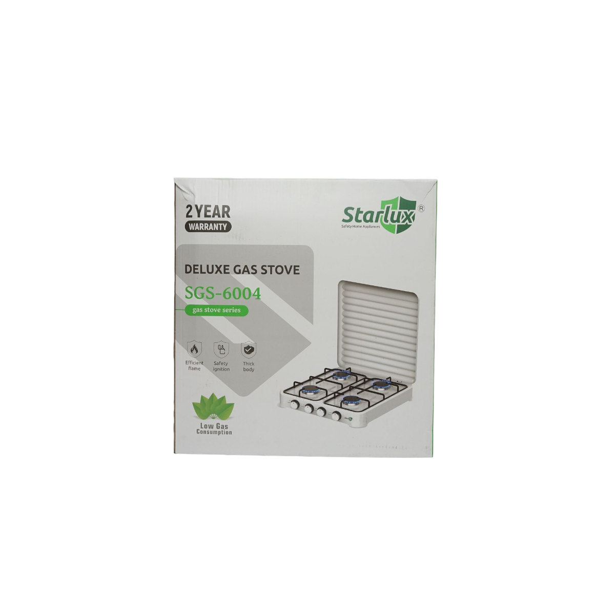 Stove, 4-burner cooktop SGS-6004 Starlux