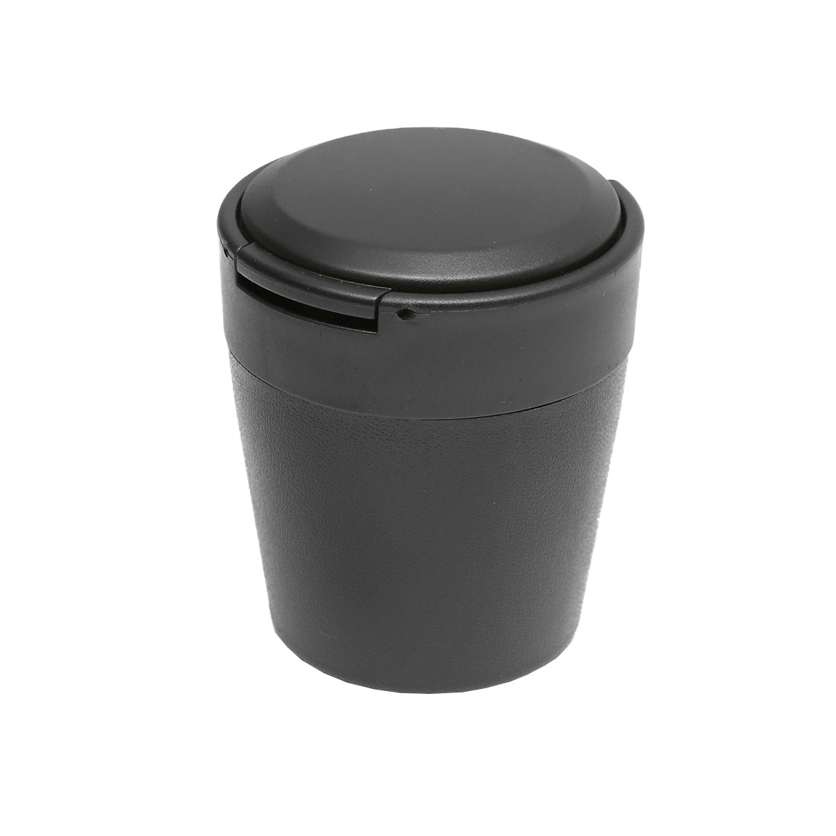 Universal black car ashtray with blue LED light