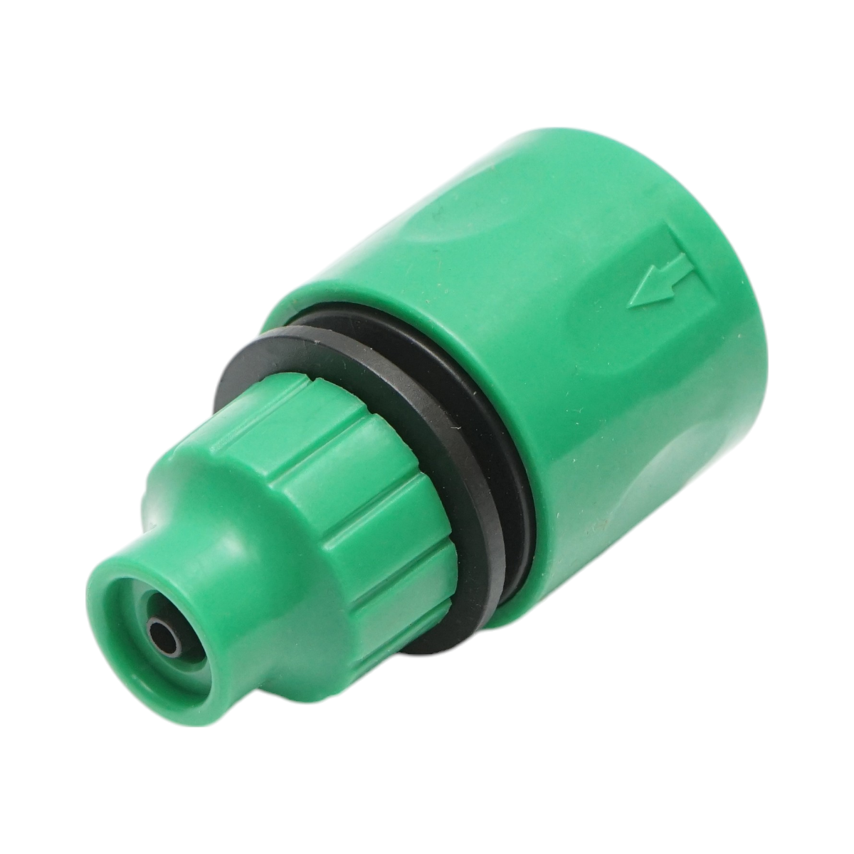 Complete drip irrigation kit with a 15.5m hose, nozzles, connectors, fixing stakes, 64 pieces.