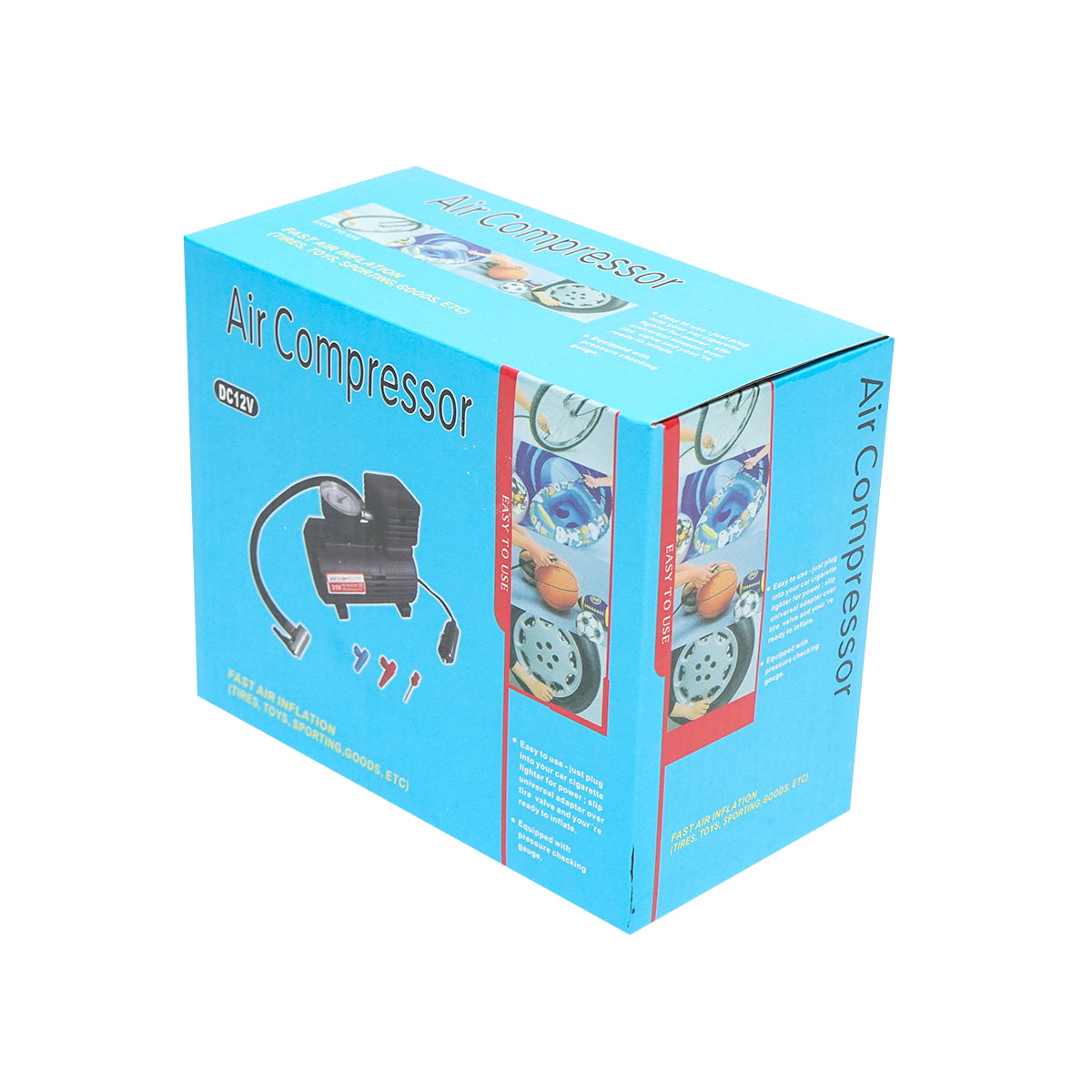 12V/10A car compressor, power supply to the car cigarette lighter, maximum pressure 18 Bar Breckner Germany