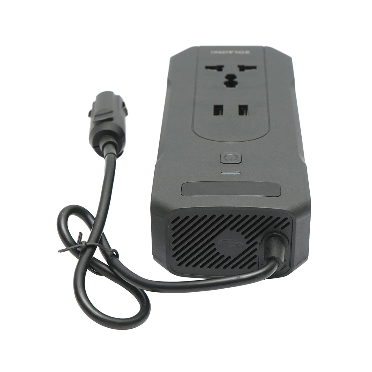 12V-220V 200W inverter, digital LED display, modified sine wave, USB port, USB-C, AC output for laptop, phone, car fridge