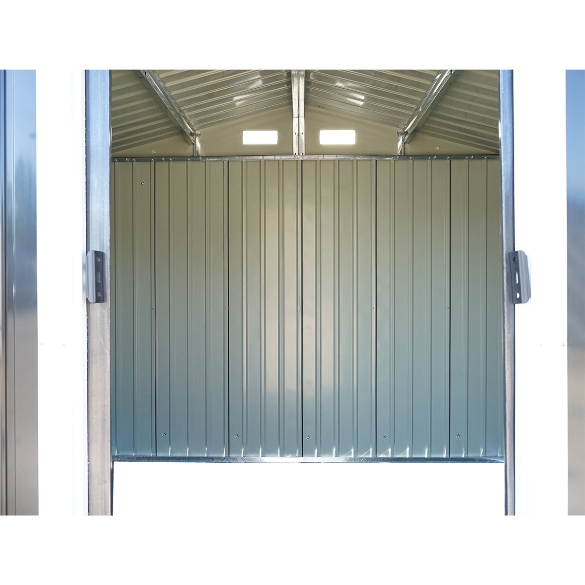Metal garden shed 205x257x212cm