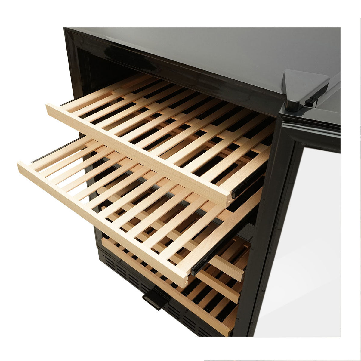 Wine cooler, refrigerating for 46 bottles, built-in, volume 118 L