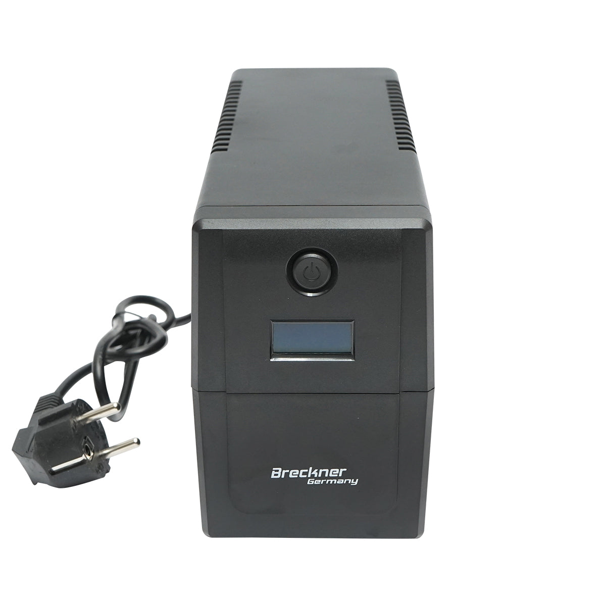 UPS 600VA/360W with 7Ah battery and 2 schuko sockets, LCD, USB, AVR Breckner Germany