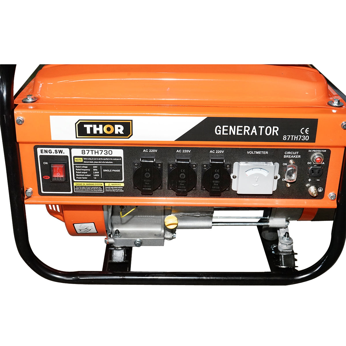 220V electric generator, 3KW gasoline BS3500 Thor