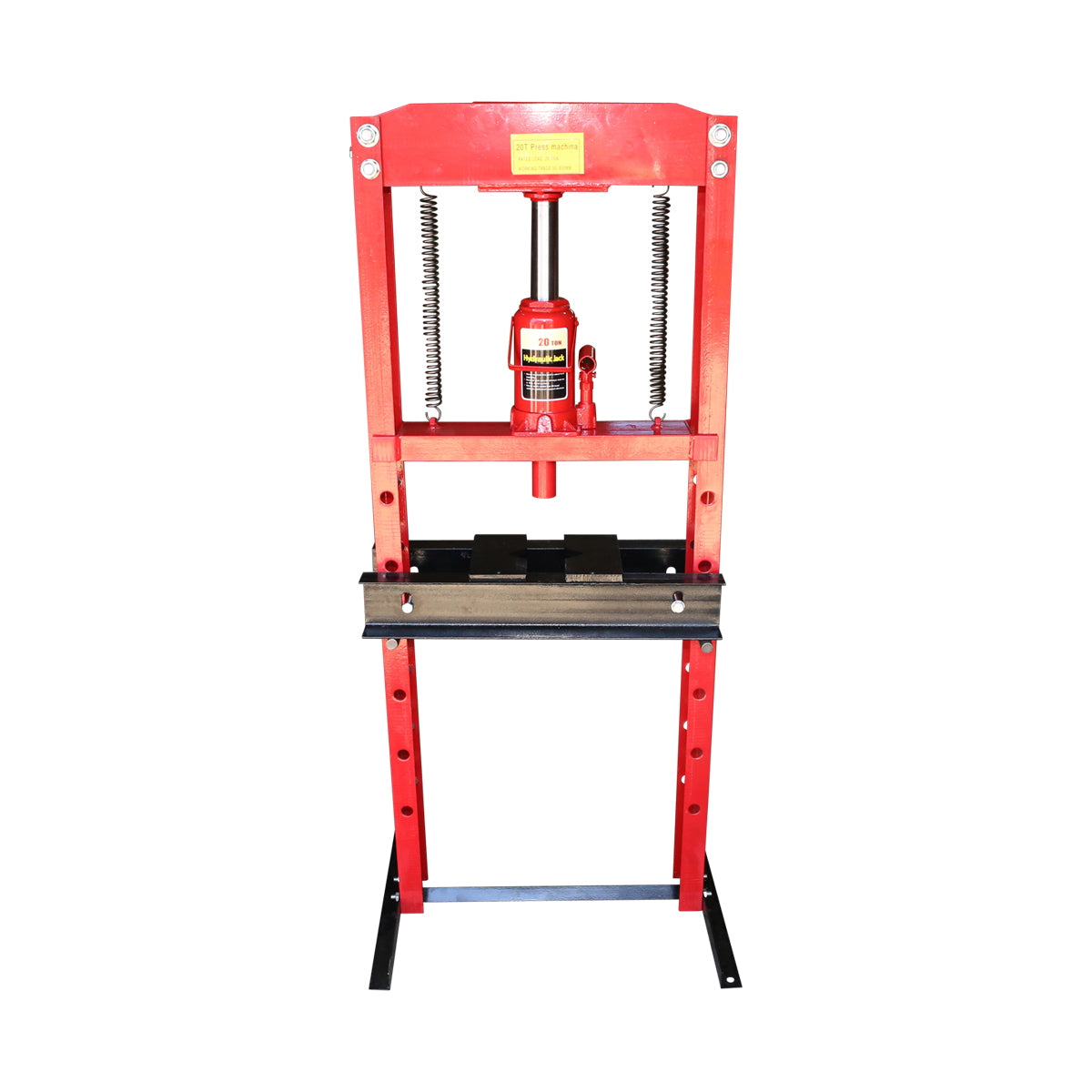 20T hydraulic press, 30-650mm 50Kg with 20T piston jack Breckner Germany