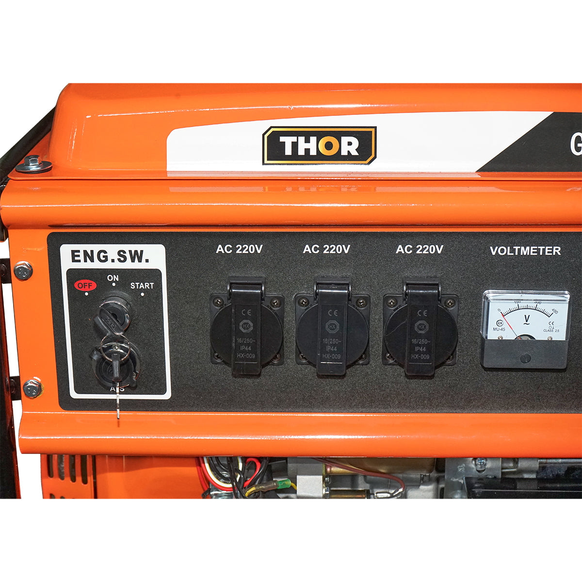 Gasoline electric generator 220-380V 7.2KW 50Hz with electric/manual start THOR
