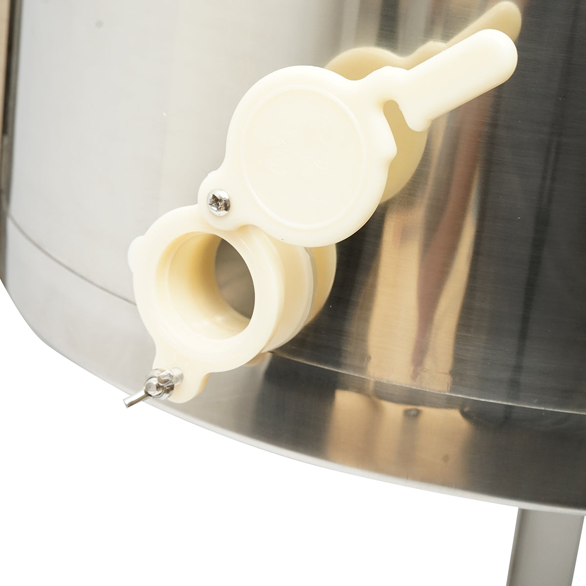 Manual beekeeping centrifuge, stainless steel honey extractor with 4 frames
