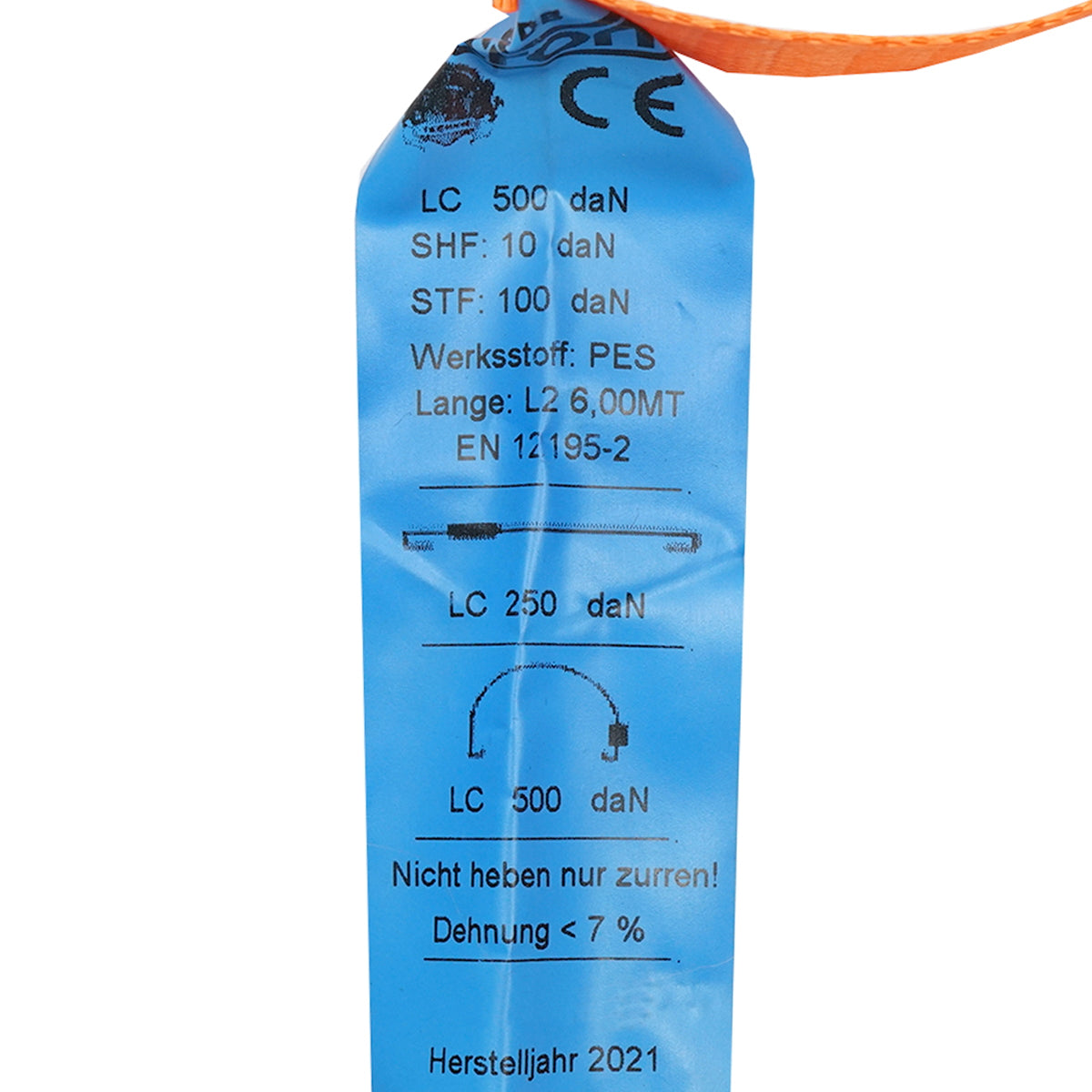 Anchor strap 6m x 25mm 800kg