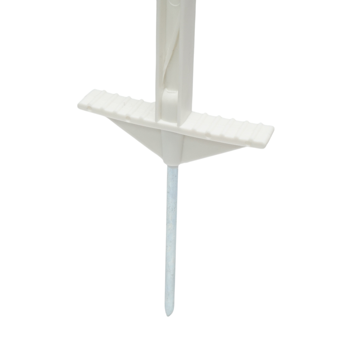 Plastic post 1050mm white for electric fence wire Breckner Germany